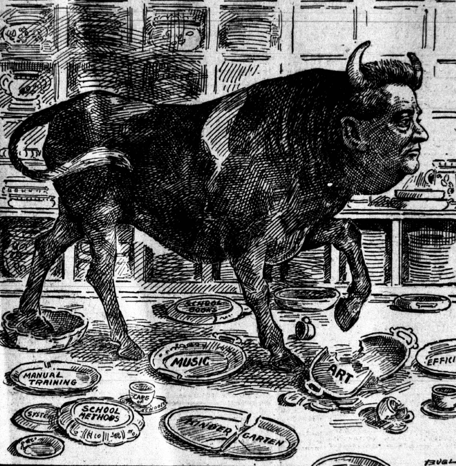 Carraghar - Cartoon - Sac Bee May 1 1913