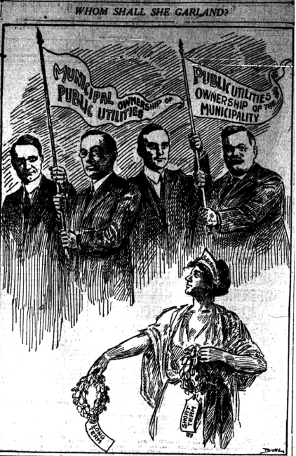 Sac Bee - 1914 - Cartoon